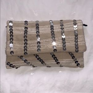 Moroccan clutch bag. Ivory NEW!!
